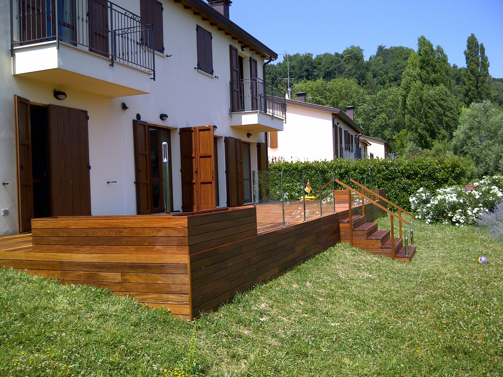 Scala in legno da giardino: scala in legno fai da te bricoportale ...