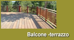 Legno per l'esterno: legno per esterni, legno per decking all'esterno di Stemar-legno.com